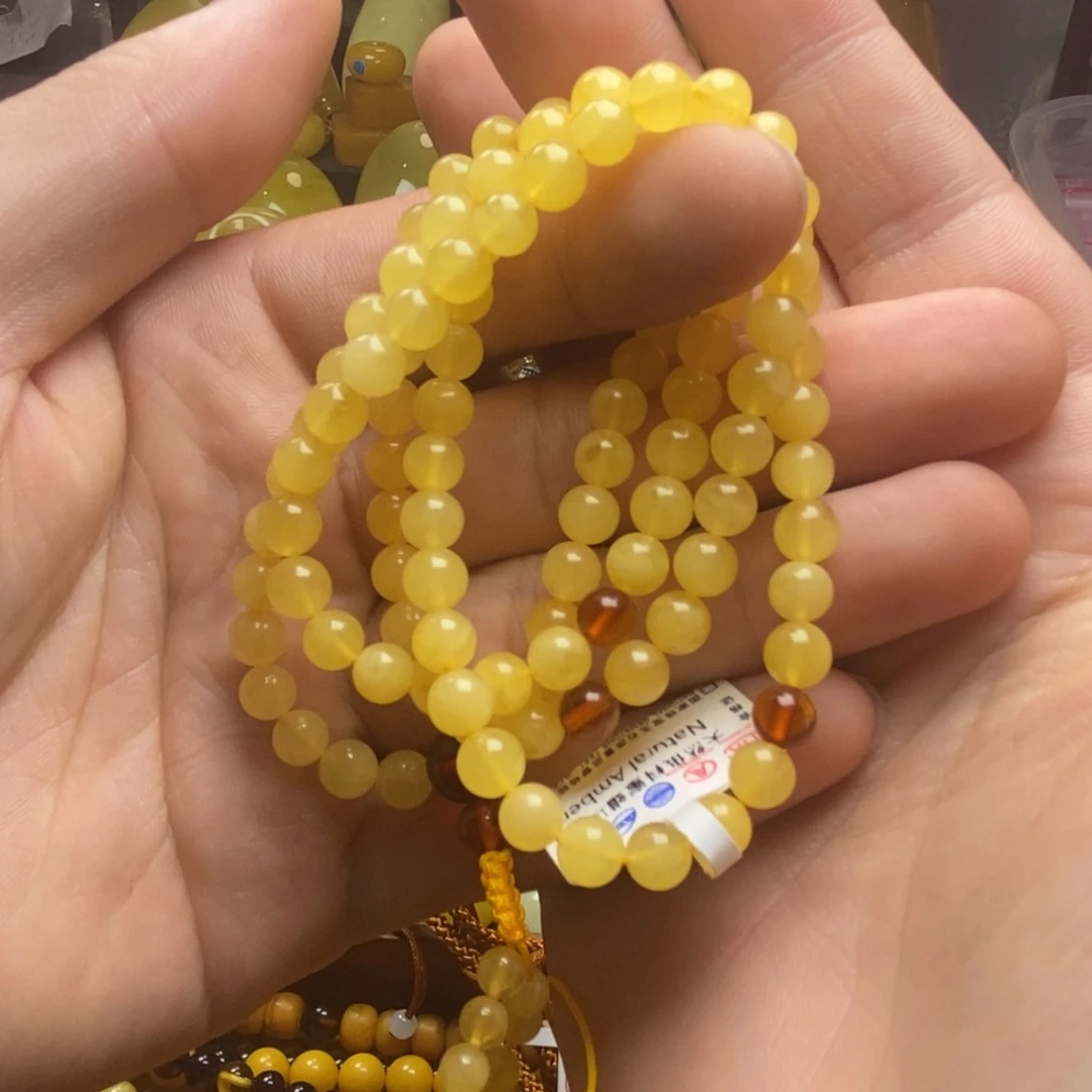 琥珀未镶嵌裸石蜜蜡