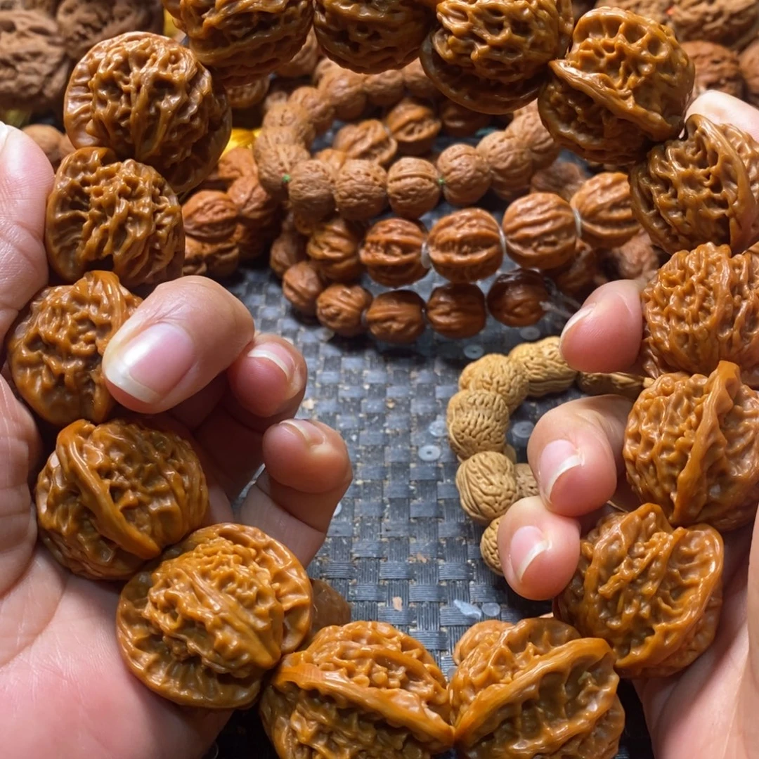 文玩核桃吊坠盘山公子帽