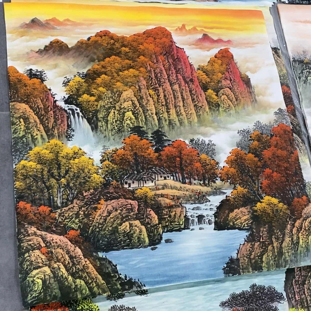 【闪购商品】国画@****?画