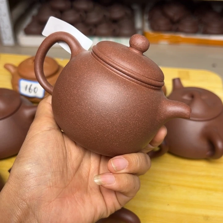 紫砂茶壶紫泥瑕疵230