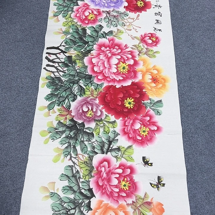 国画国画作品宣纸纯手绘