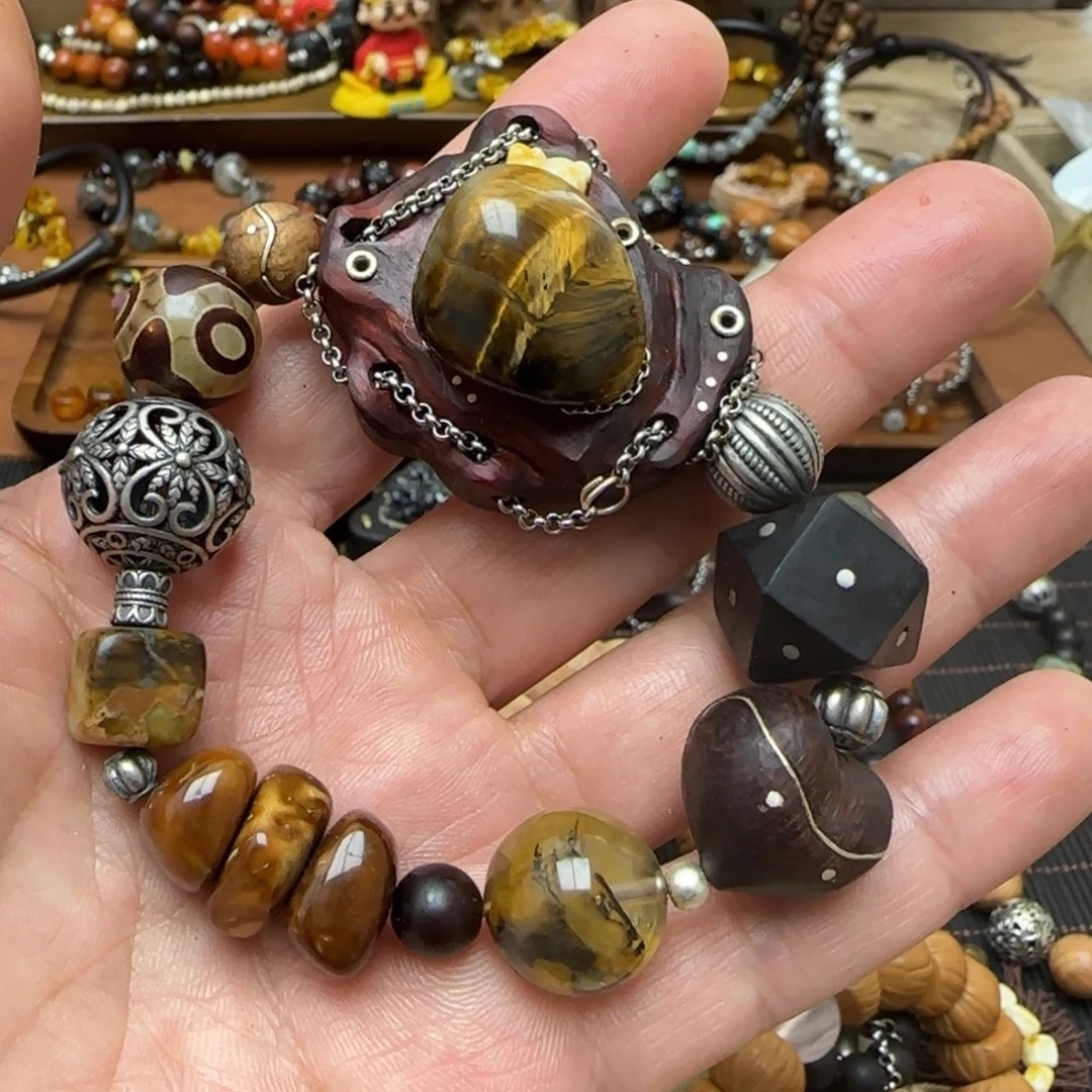 吊坠凤眼菩提手串