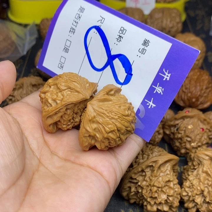 文玩核桃把件真**$8号蛇