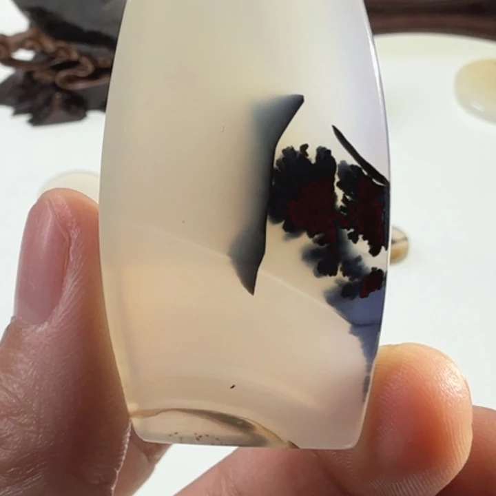 足银镀金镶嵌玛瑙/玉髓珠宝半成品