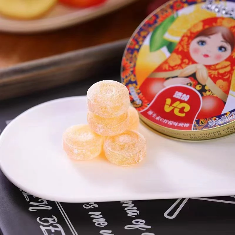 套娃铁盒装糖果礼品VC软糖手剥软糖多味硬糖