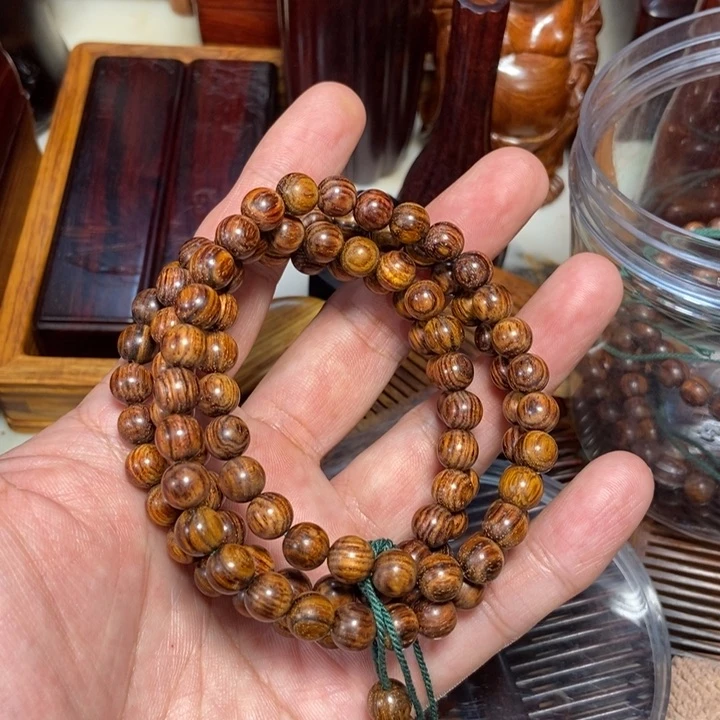 黄花梨/降香黄檀景****）0.8圆珠108