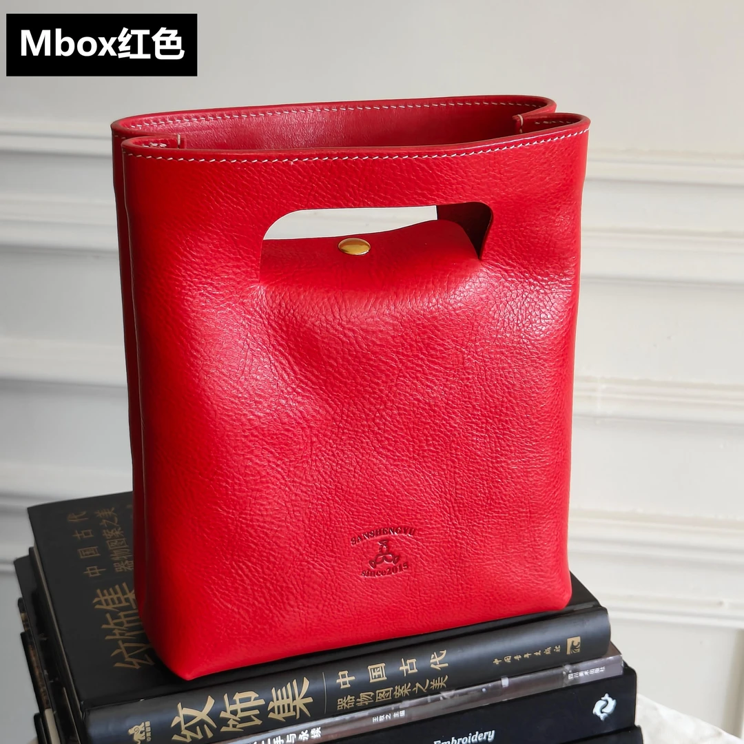 三笙鱼SANSHENGYU 【Mbox面包手提】（无斜挎肩带）——手作定制系列