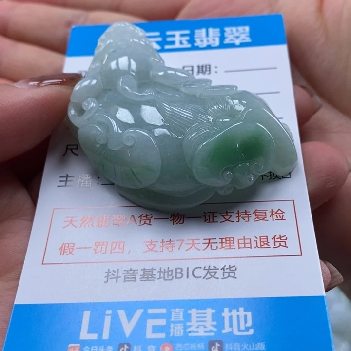 颈饰未镶嵌翡翠多人貔貅