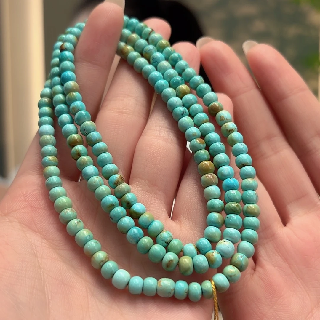 绿松石未镶嵌颈饰