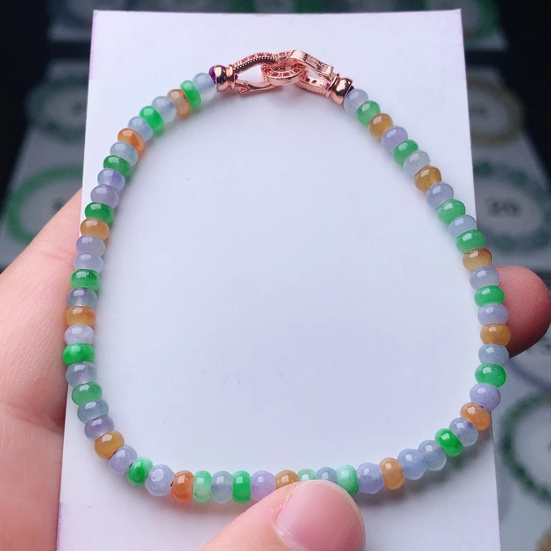 翡翠未镶嵌手链翡翠