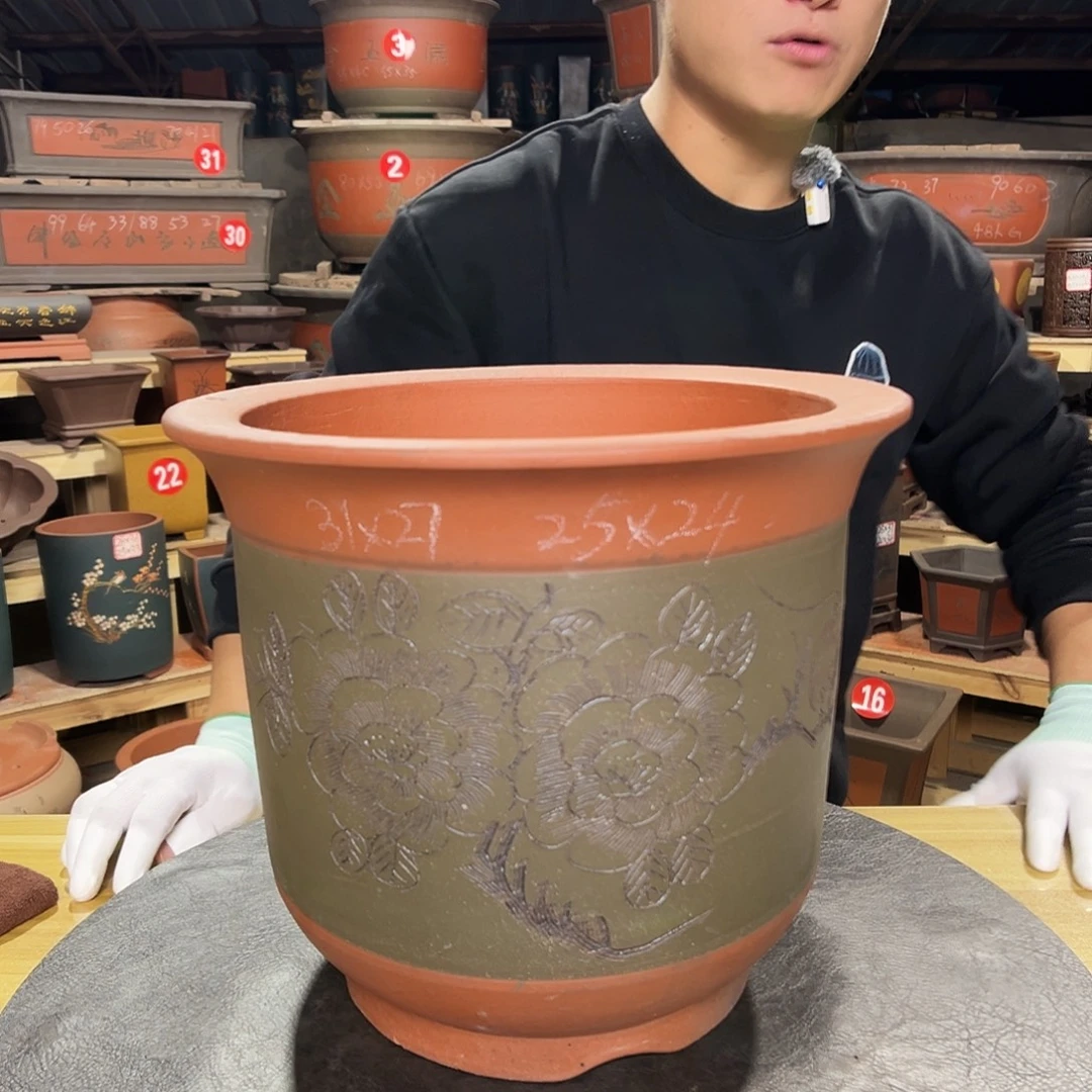紫砂花盆工厂直发