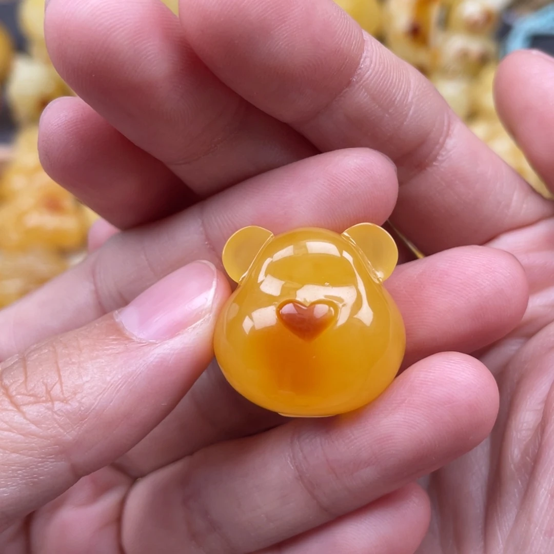 裸石琥珀未镶嵌蜜蜡
