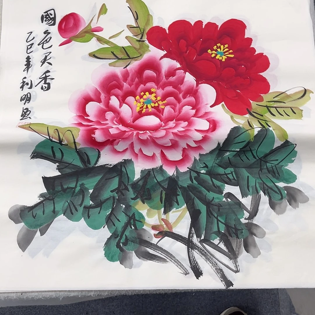国画纯手绘国画作品欣赏
