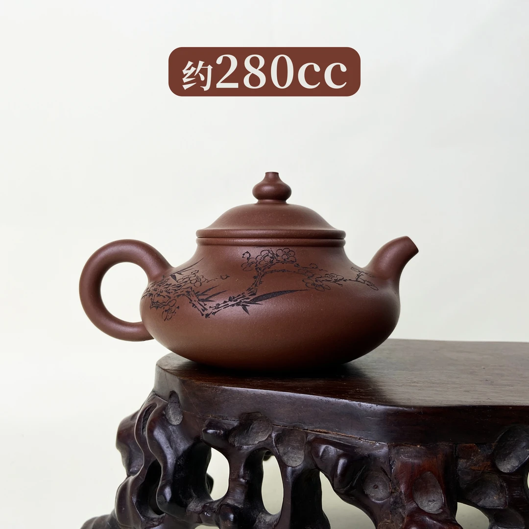 宜兴手工紫砂壶 GP0118-8（钱玉娟）