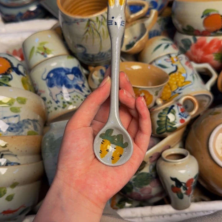 瓷片景德镇陶瓷手工手绘