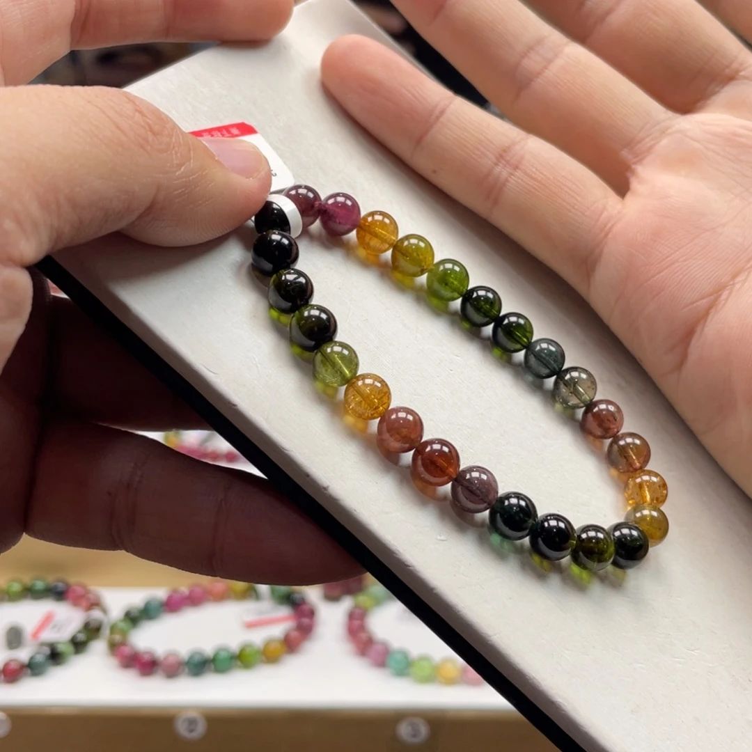 碧玺手串未镶嵌7mm.mmmmmmmmm