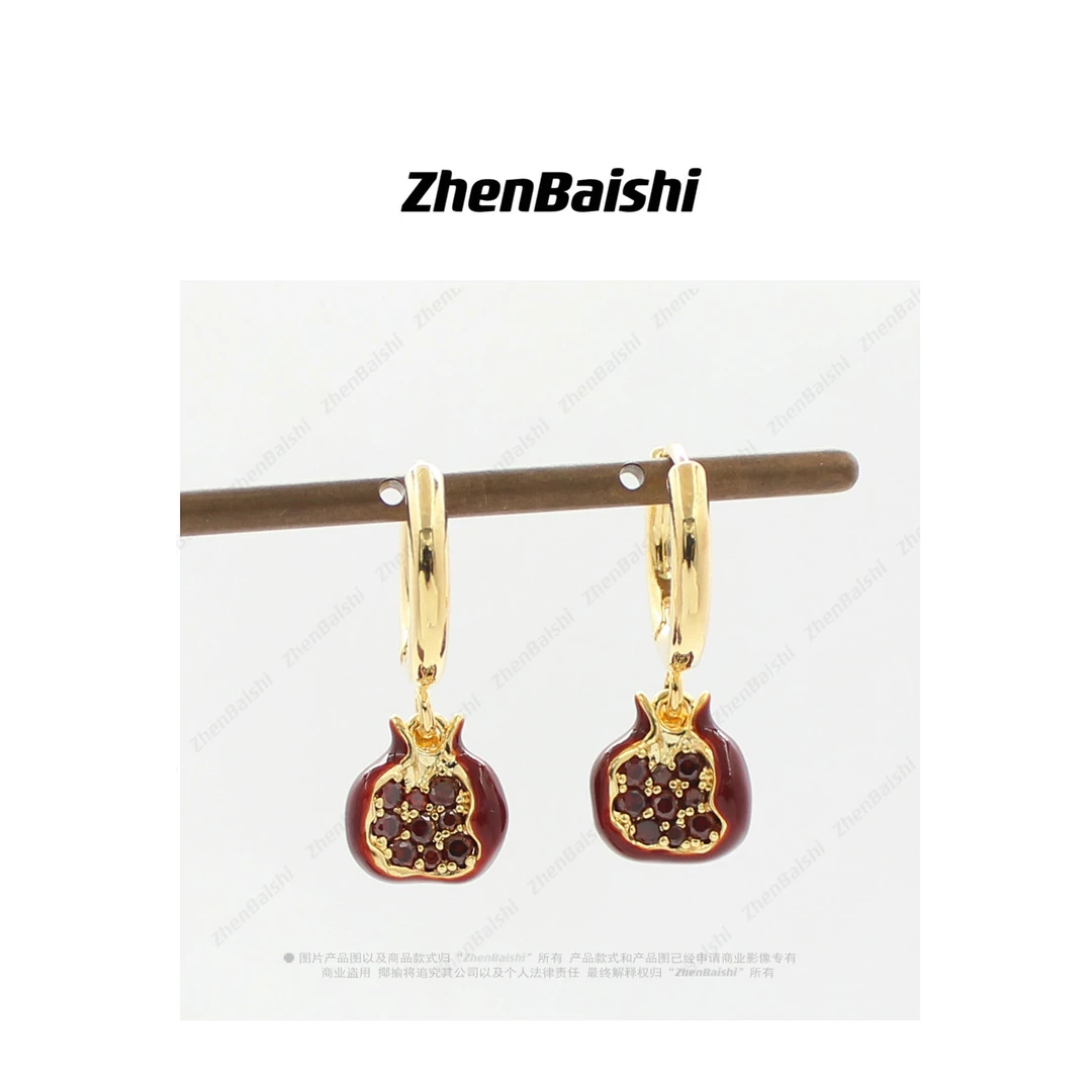 合金耳饰 复古轻奢气质百搭耳钉【19727】