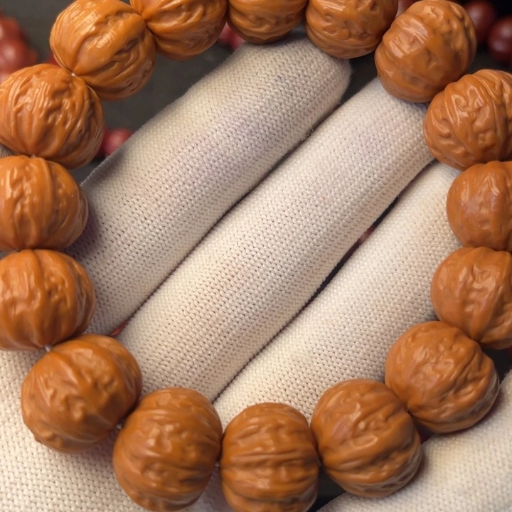 3****手串猴头核桃京八棱