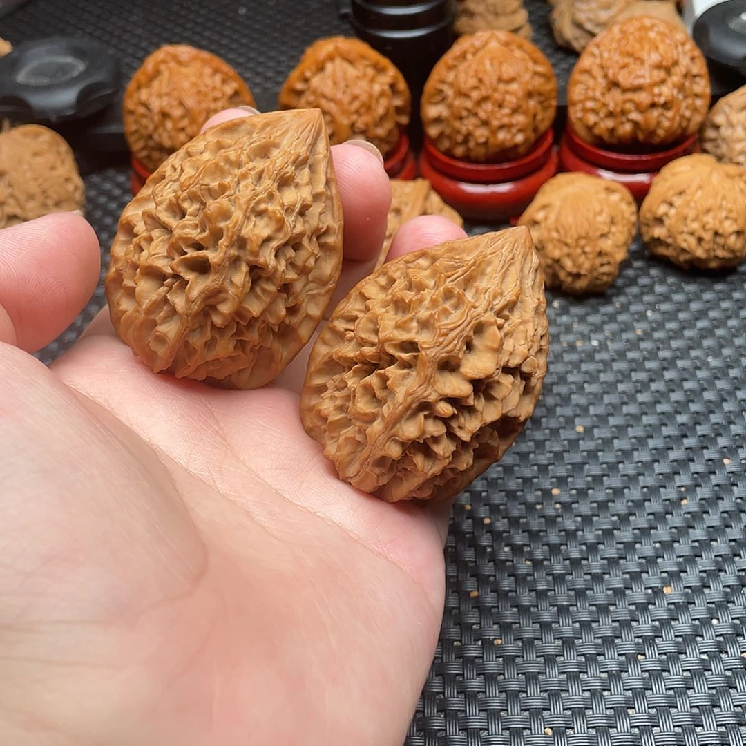 文玩核桃把件招财鼠42