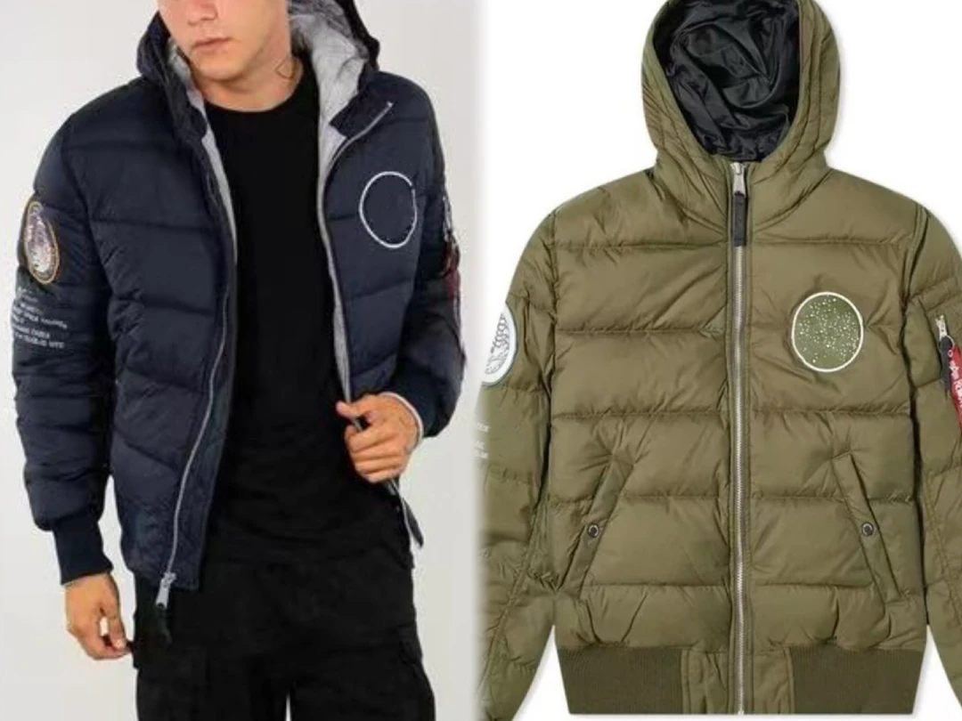 【特价不支持退换】潮流时尚冬季领拉链加厚长袖夹克风衣外套男装