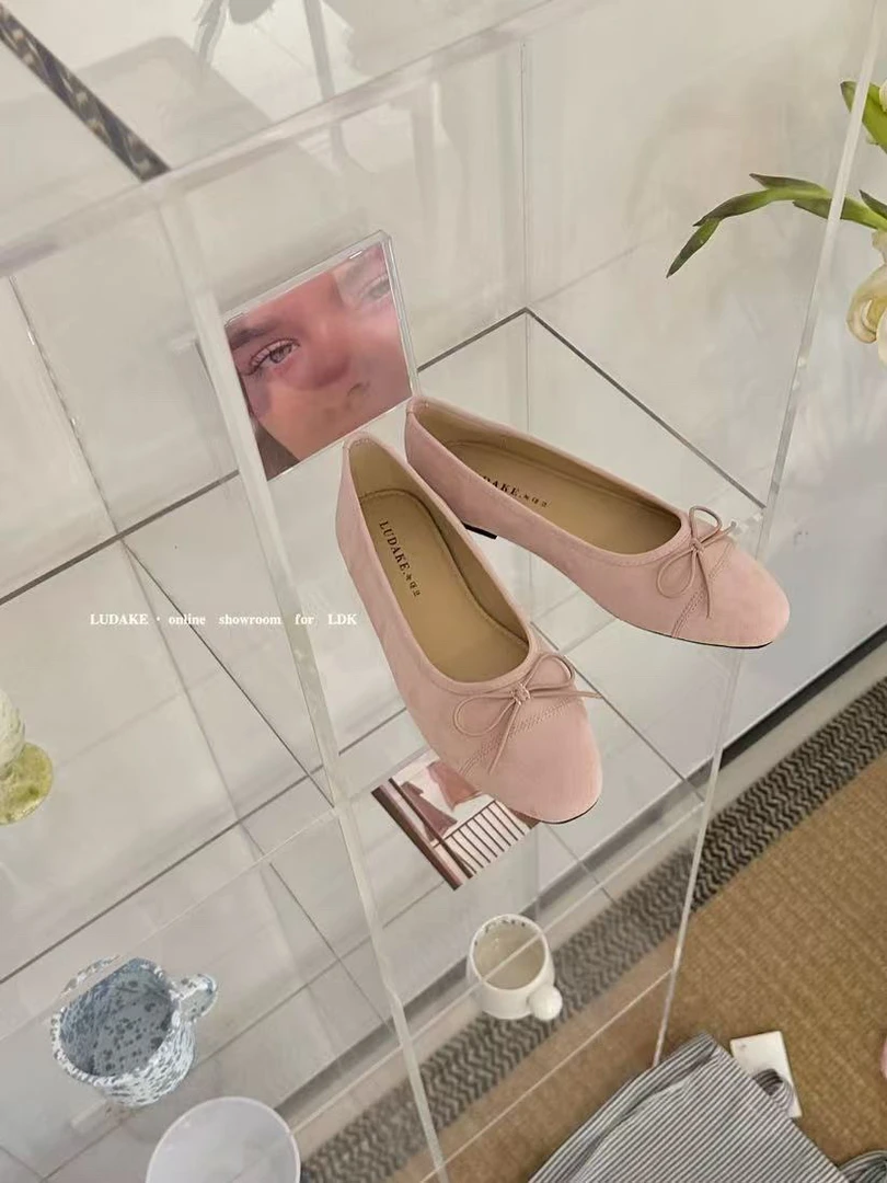 恩熙·韩系新款夏季蝴蝶结浅口单鞋3655-90