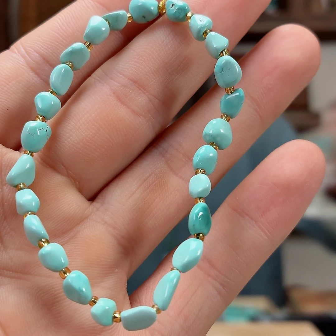 未镶嵌绿松石珠宝奇石