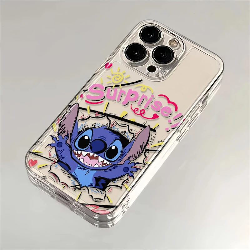 涂鸦史迪仔适用苹果iPhone16promax小米15华为P70手机壳太空12MT