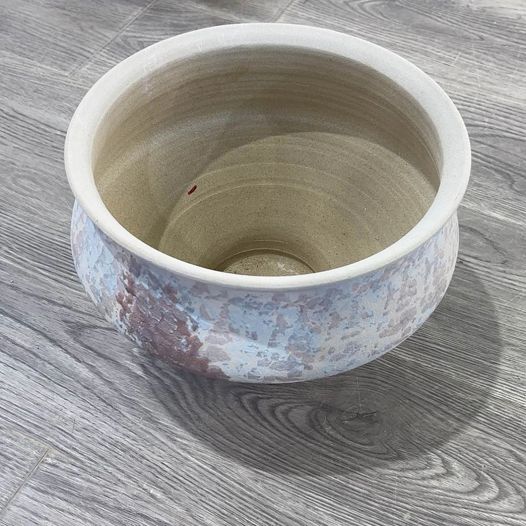 摆件陶景德镇陶瓷花盆