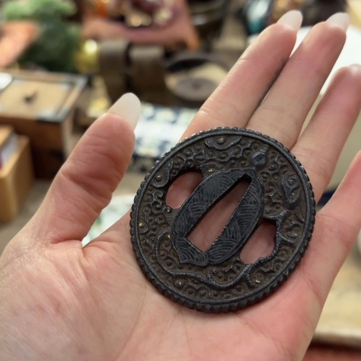 铁古美术置物摆件