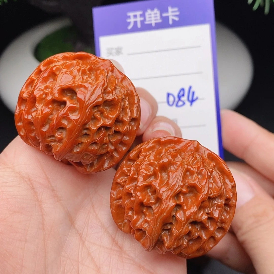 文玩核桃把件39苹果084