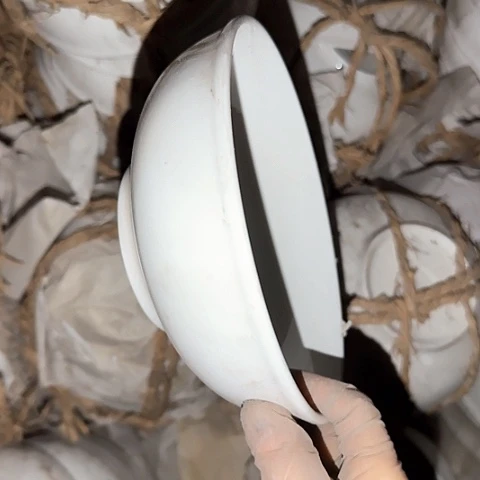 瓷片国营厂库存微瑕18cm