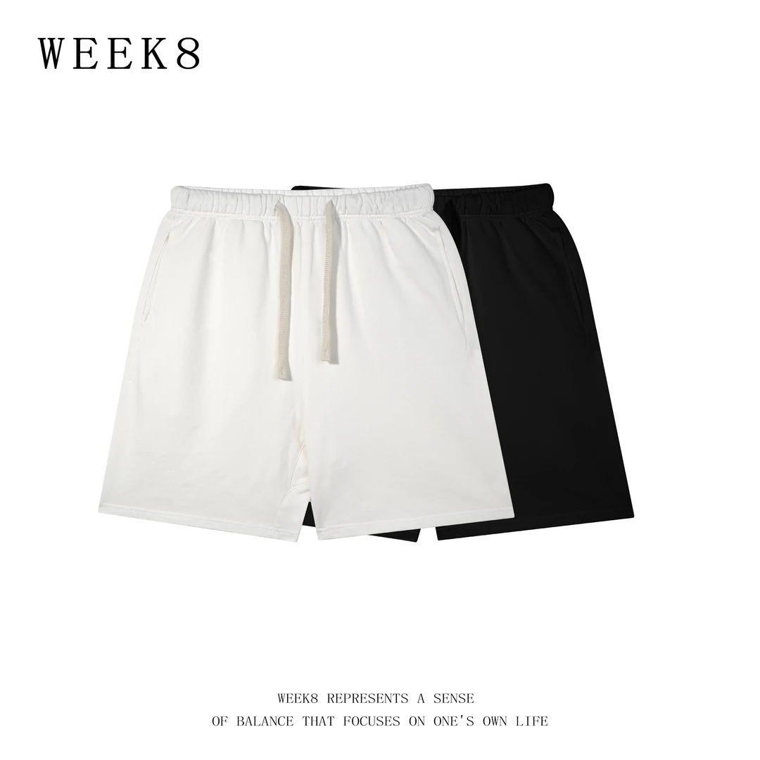 松紧带薄款运动裤液氨空气棉纯色休闲百搭夏季男士清男款t恤短袖