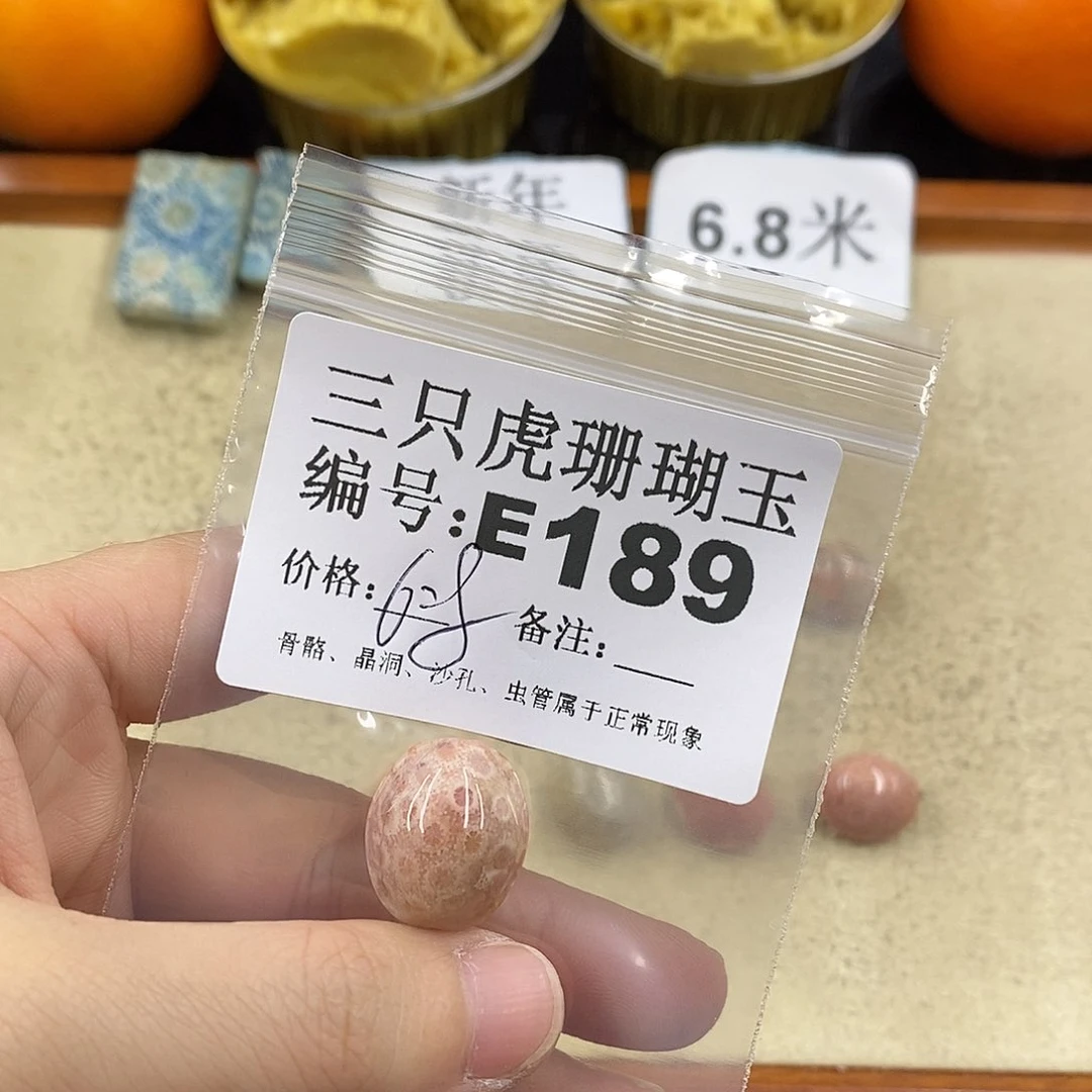 硅化珊瑚（珊瑚玉）1未镶嵌一*儿