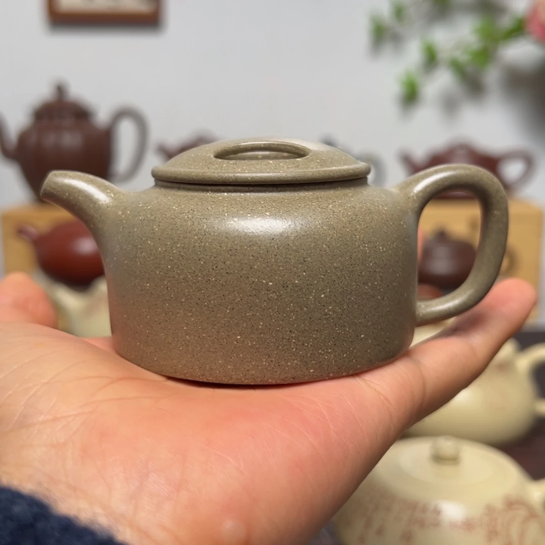 茶壶紫砂牛盖莲子90cc