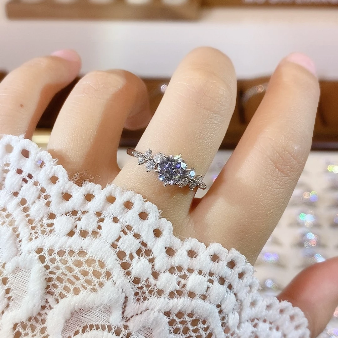 ****雪925银柏林情书1ct13