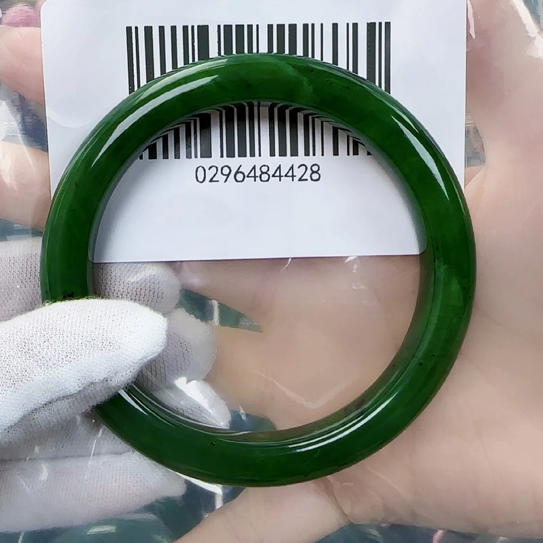 和田玉（碧玉）手镯未镶嵌6162