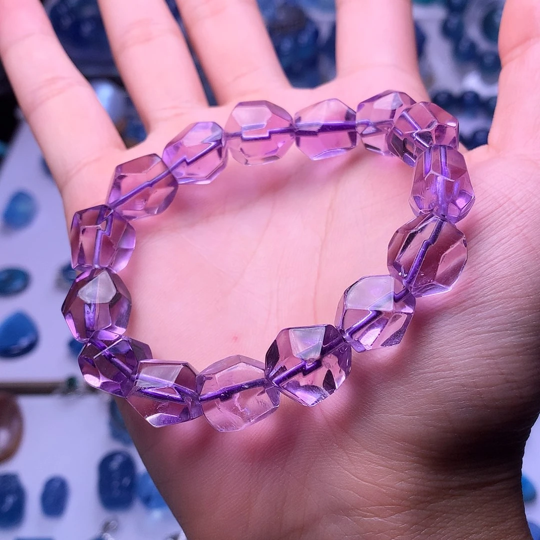 未镶嵌手链水晶多样性