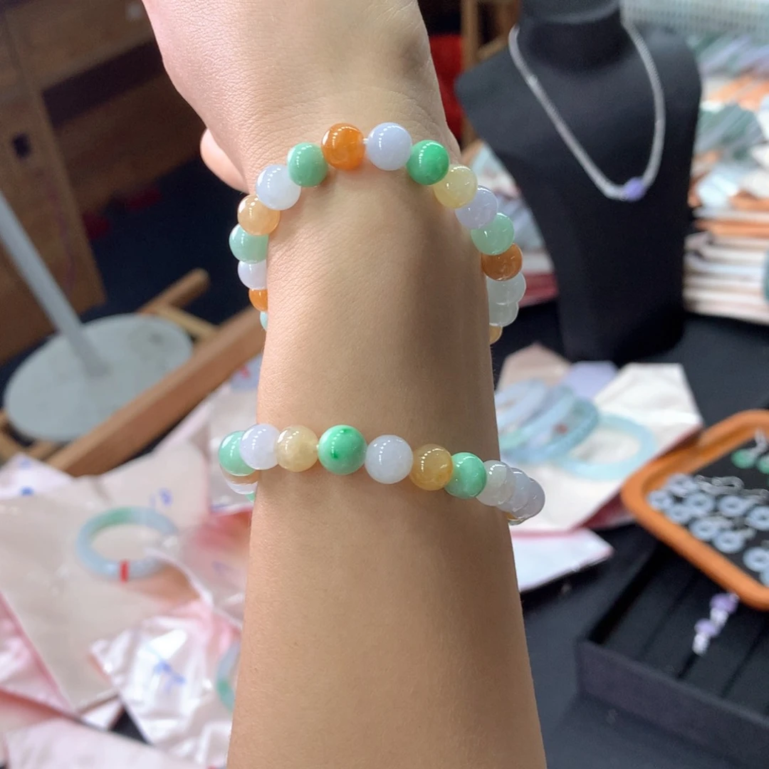 未镶嵌手链翡翠乖*女多样性发1