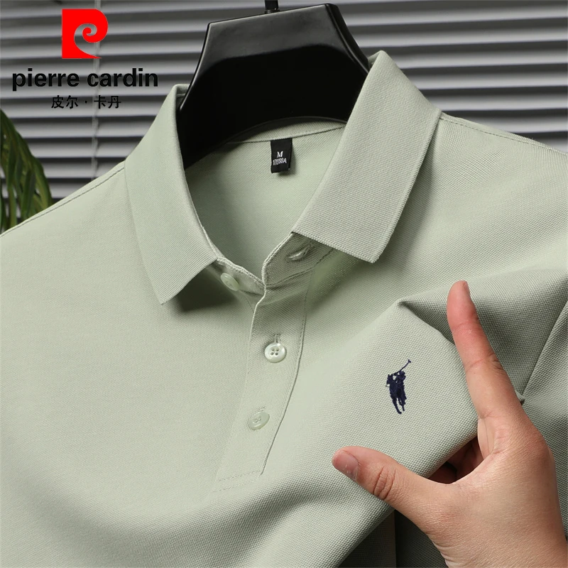 【官方正品】男士夏季短袖POLO衫翻领吸汗透气商务休闲男装T恤衫