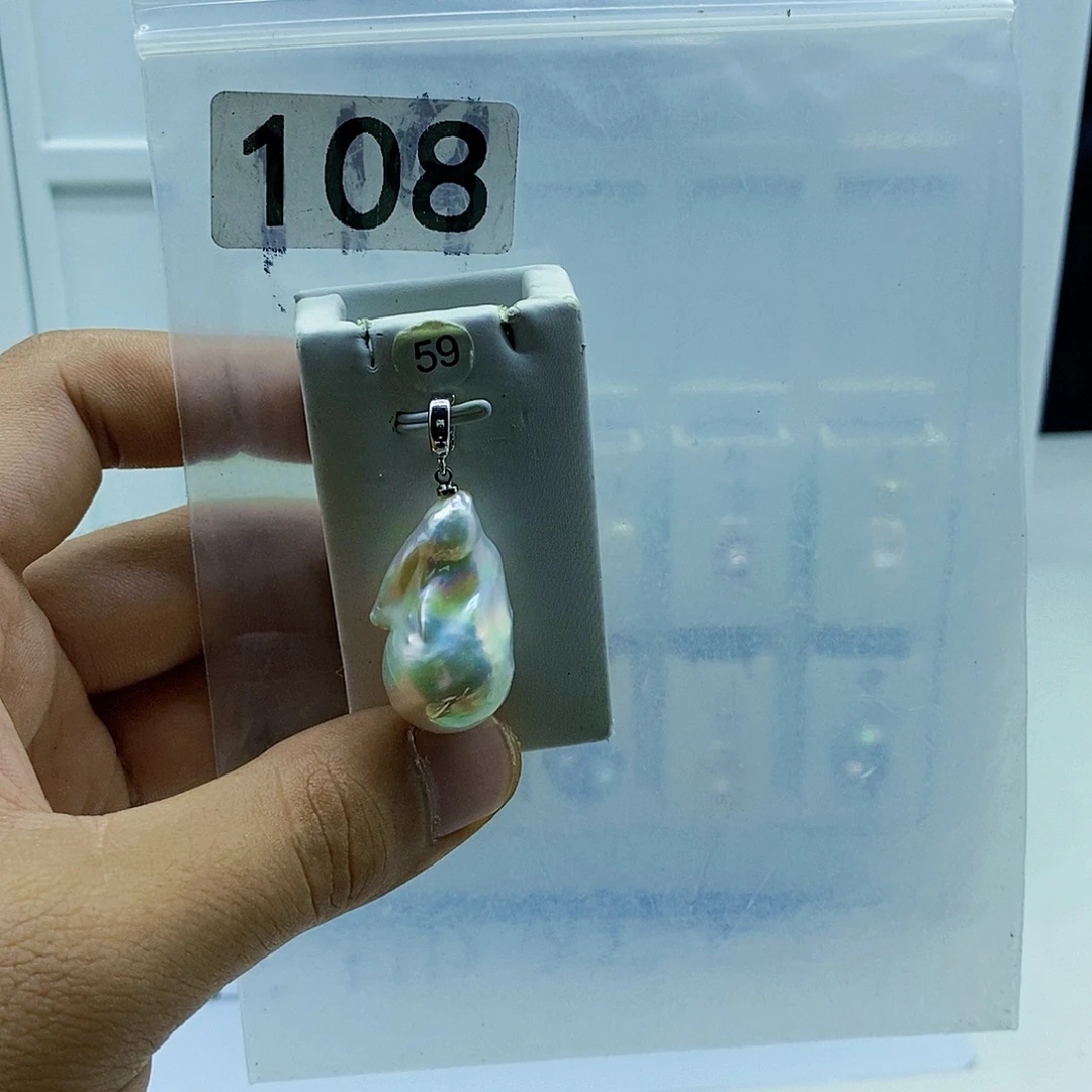 颈饰合金淡水珍珠