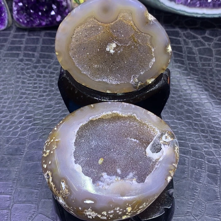 水晶捡漏奇石聚宝盆未镶嵌