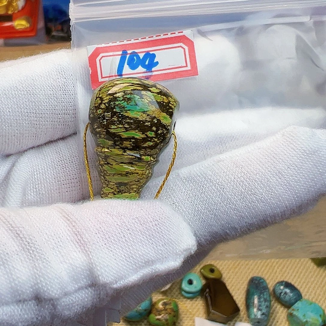 绿松石珠宝奇石未镶嵌