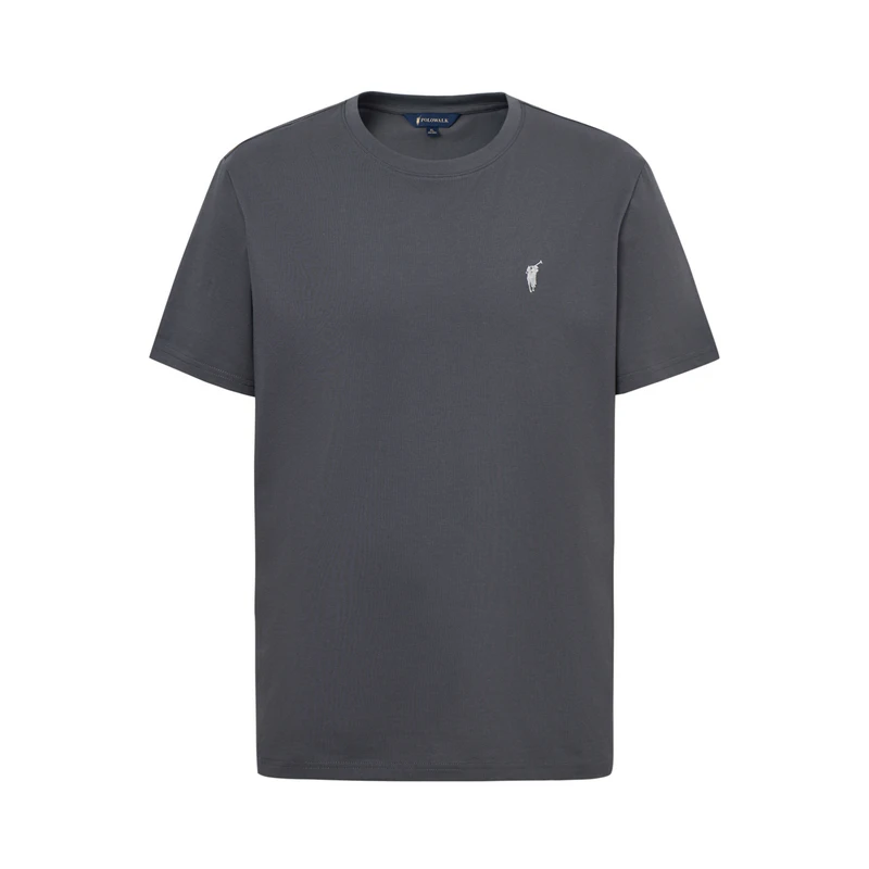 POLOWALK牛仔裤男式2025夏季新品简约日常舒适百搭休闲潮流T恤