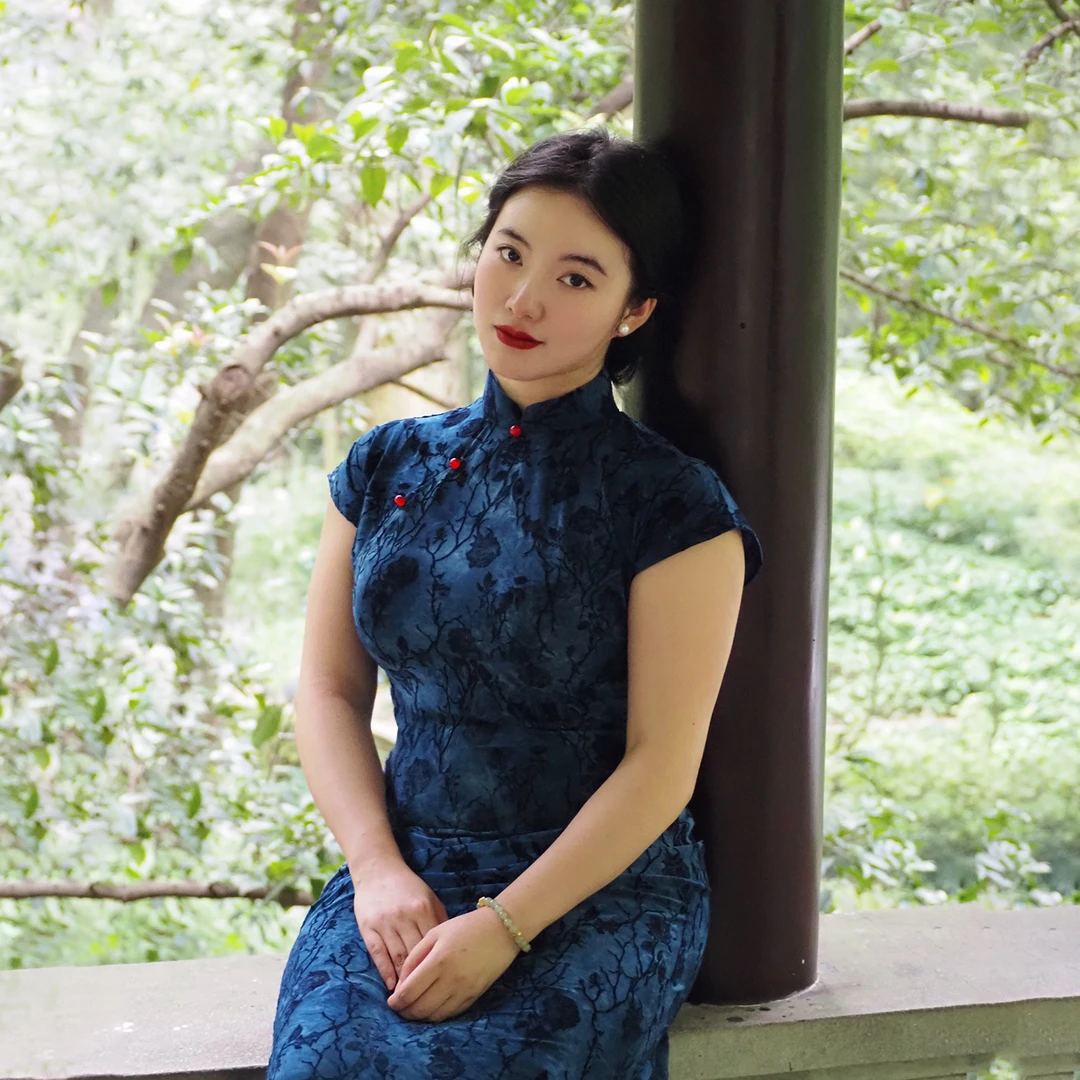 江南絮｜大码旗袍女胖mm显瘦遮肚新中式改良连衣裙夏绝美气质日常