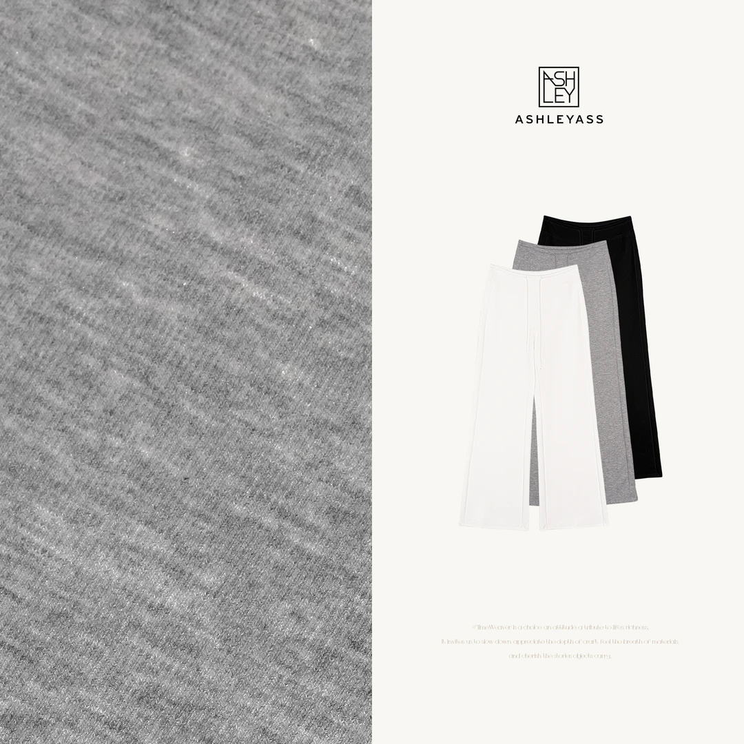 ashleyass“长腿裤（春夏版）”高腰显瘦微喇裤休闲裤LSK250331V