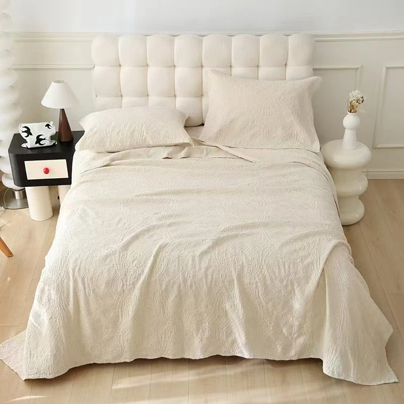 XDONGY（冬云家纺）230*250私人定制轻奢 柔软 夜梦 床盖三件套o