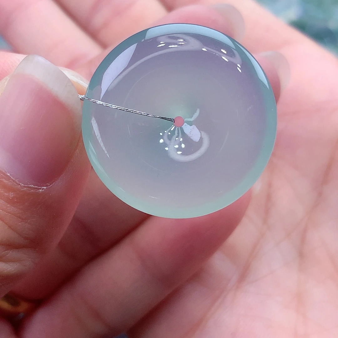 颈饰未镶嵌翡翠编号80尺寸26.4-5.4