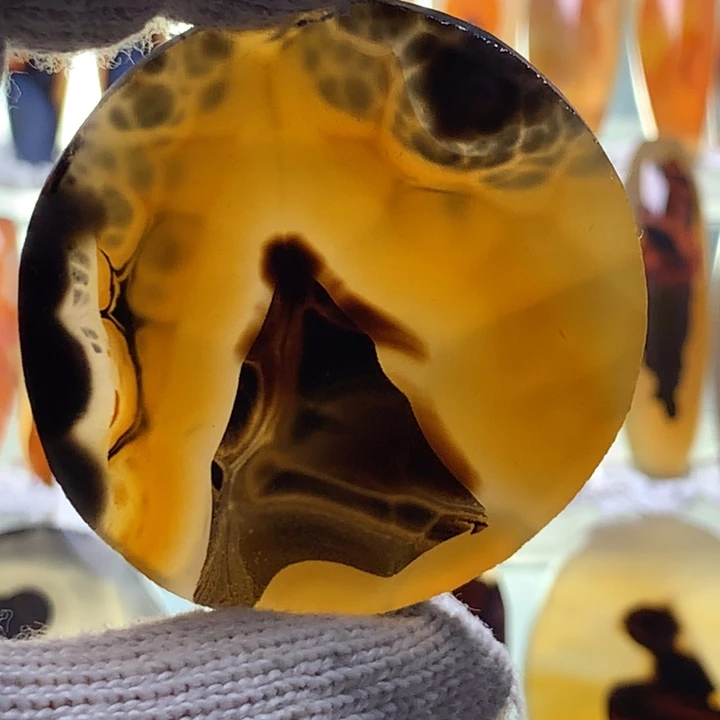 未镶嵌玛瑙/玉髓珠宝半成品193