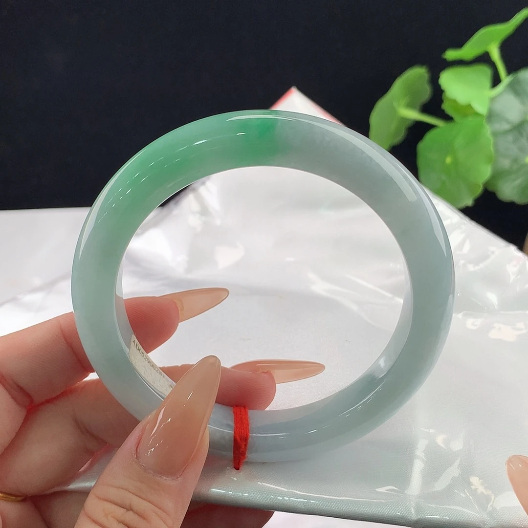 翡翠未镶嵌手镯正60/61