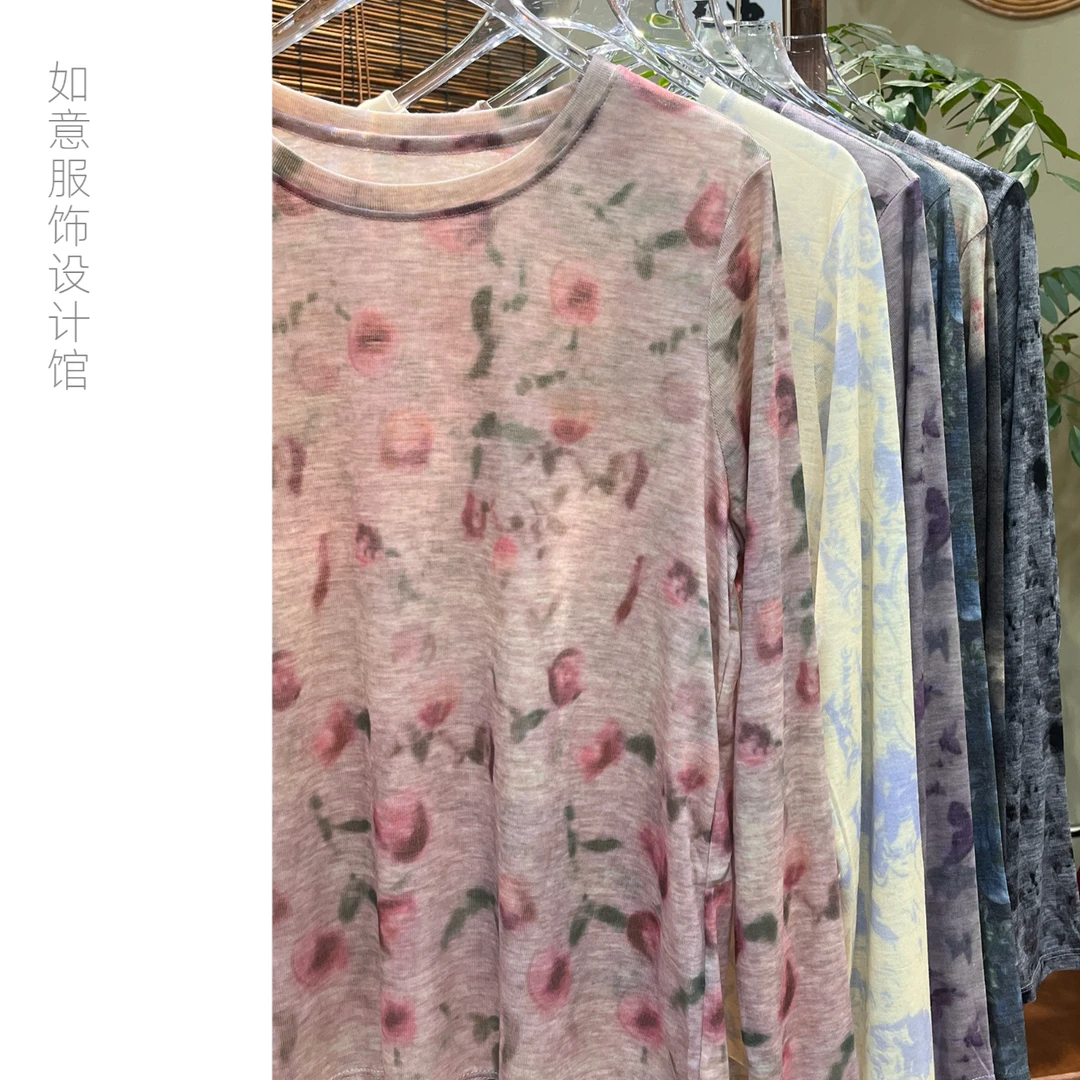 如意馆【天丝小衫】新款时尚百搭气质小衫